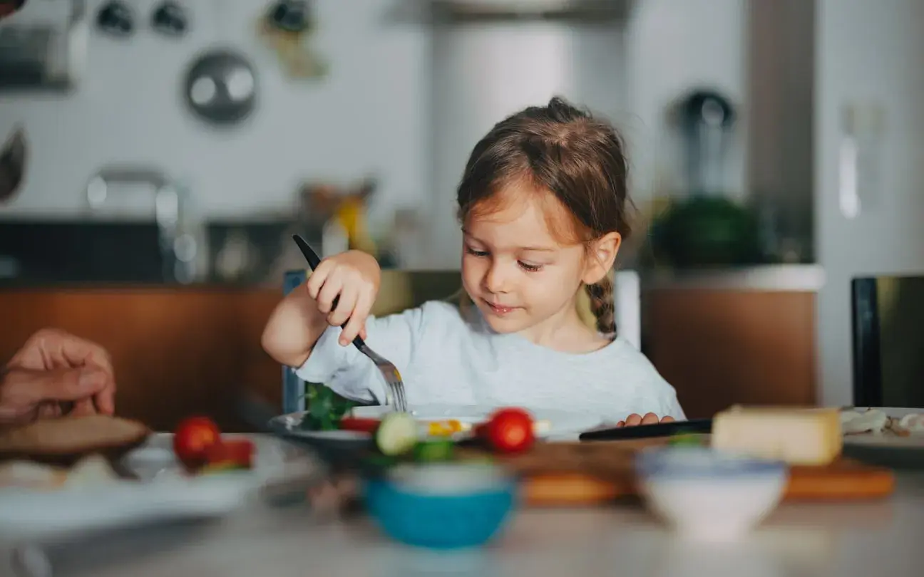 Comida saludable infancia