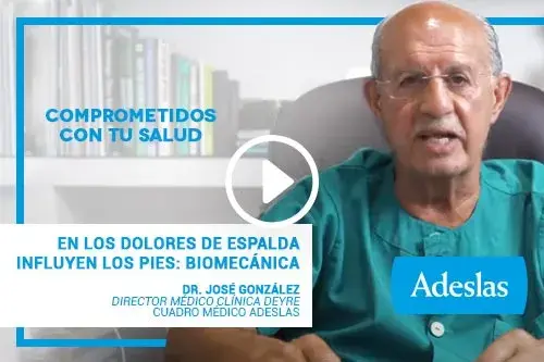 En los dolores de espalda influyen los pies | Videopost del Dr. José González